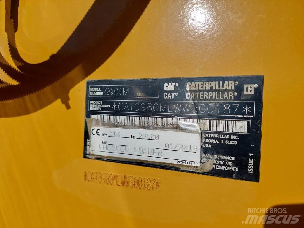 CAT 980M Фронтальні навантажувачі