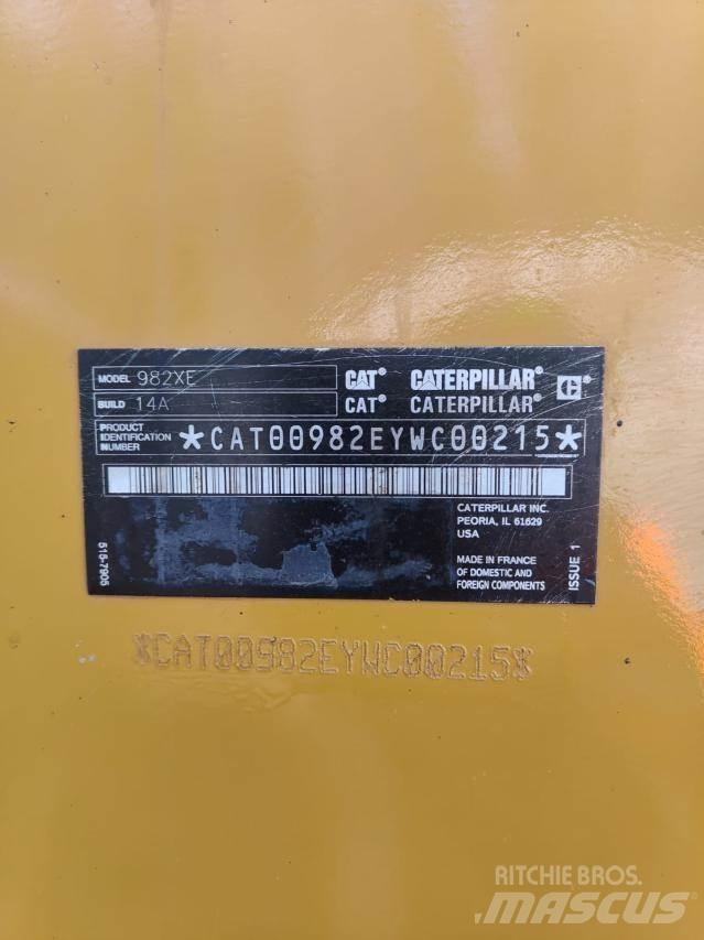 CAT 982XE Фронтальні навантажувачі