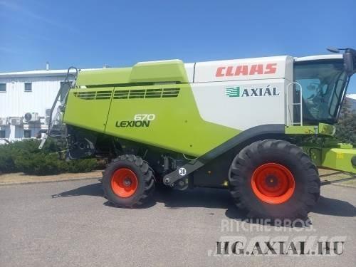 CLAAS Lexion 670 Зернозбиральні комбайни
