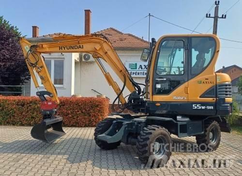 Hyundai R55W-9A Колісні екскаватори