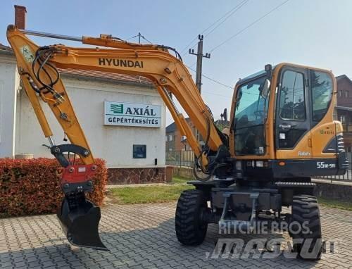 Hyundai R55W-9A Колісні екскаватори