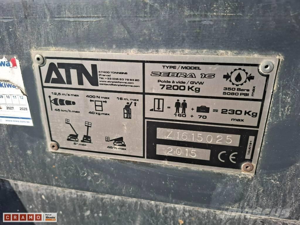 ATN Zebra 16 Колінчаті підйомники