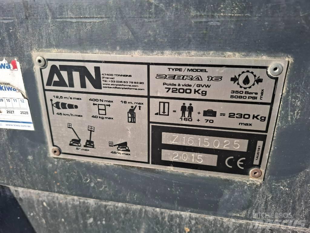 ATN Zebra 16 Колінчаті підйомники