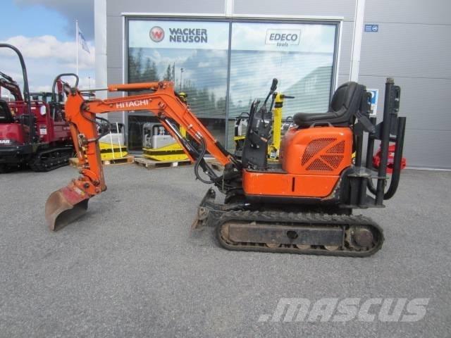 Hitachi ZX 10 Міні-екскаватори < 7т