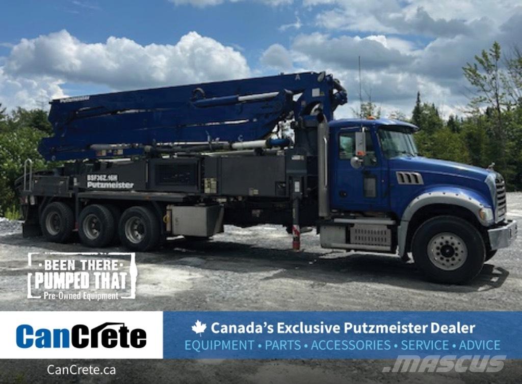 Putzmeister 36Z.26H Бетононасоси