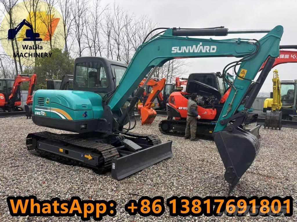 Sunward SWE 70 E Міні-екскаватори < 7т
