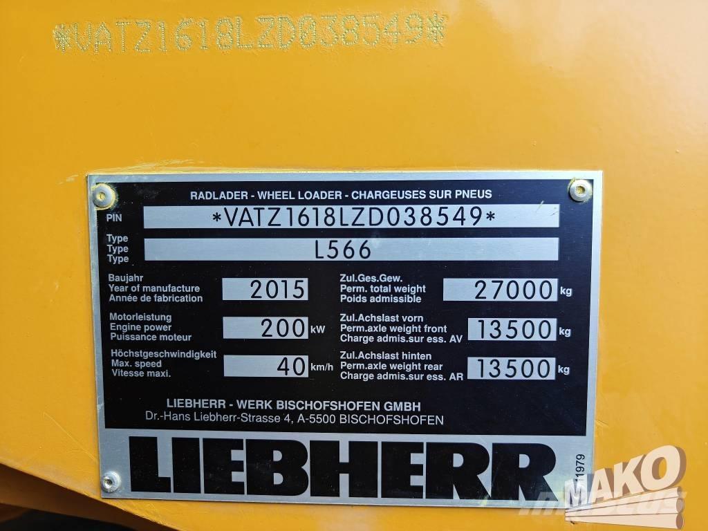 Liebherr L 566 Фронтальні навантажувачі