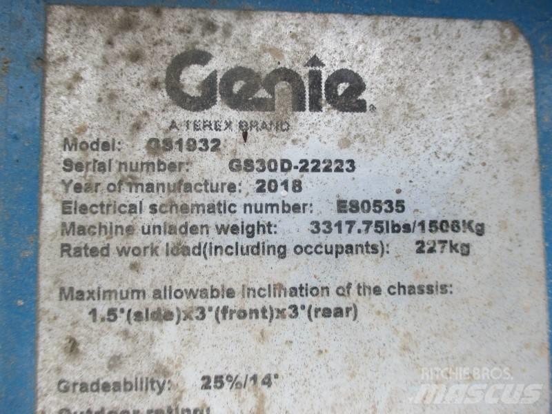 Genie GS 1932 Підйомники-ножиці