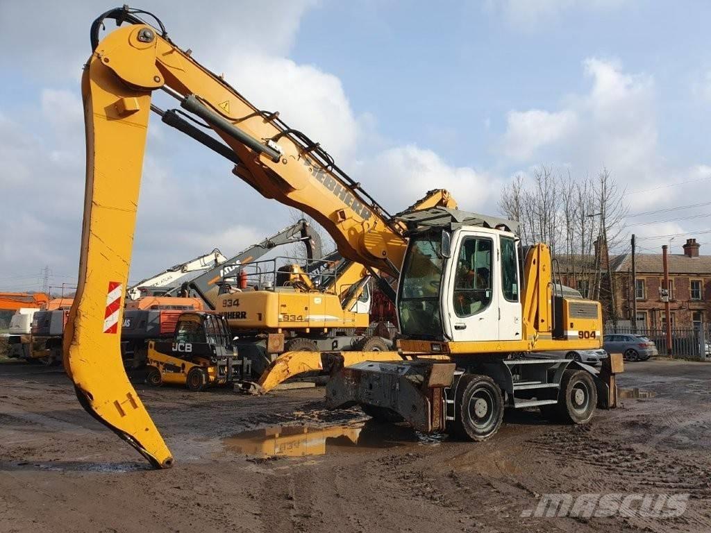 Liebherr A 904 C Перевантажувачі металобрухту/промислові навантажувачі