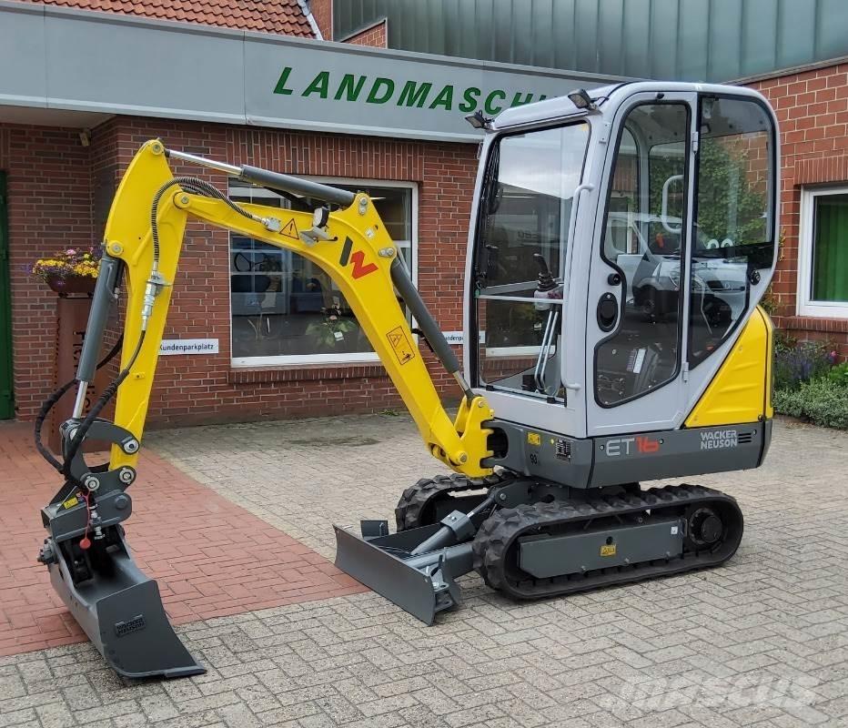 Wacker ET 16 Міні-екскаватори < 7т