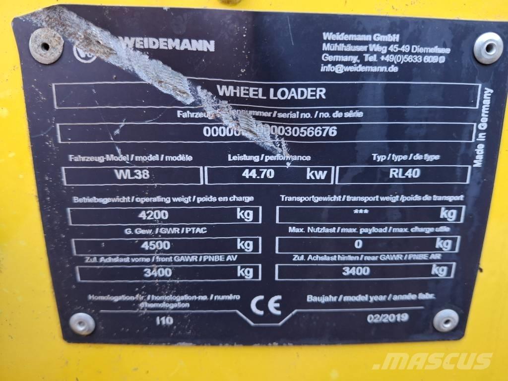 Wacker Neuson WL 38 Фронтальні навантажувачі