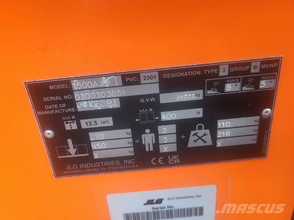 JLG 1500AJP Колінчаті підйомники