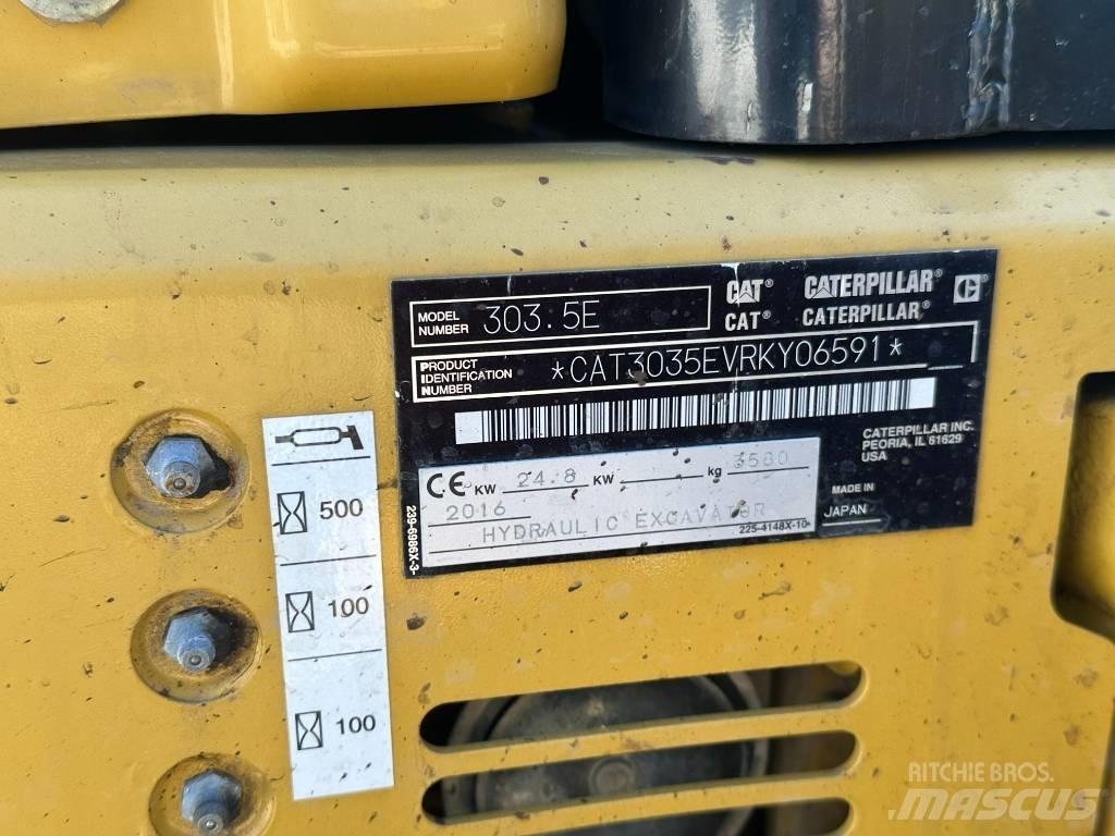 CAT 303.5 Міні-екскаватори < 7т
