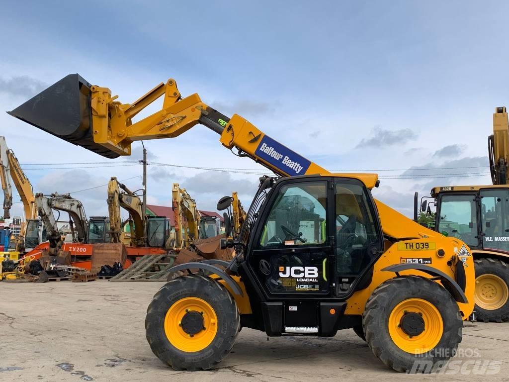 JCB 531-70 Телескопічний навантажувач