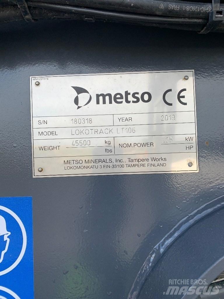 Metso LT 106 Мобільні дробарки