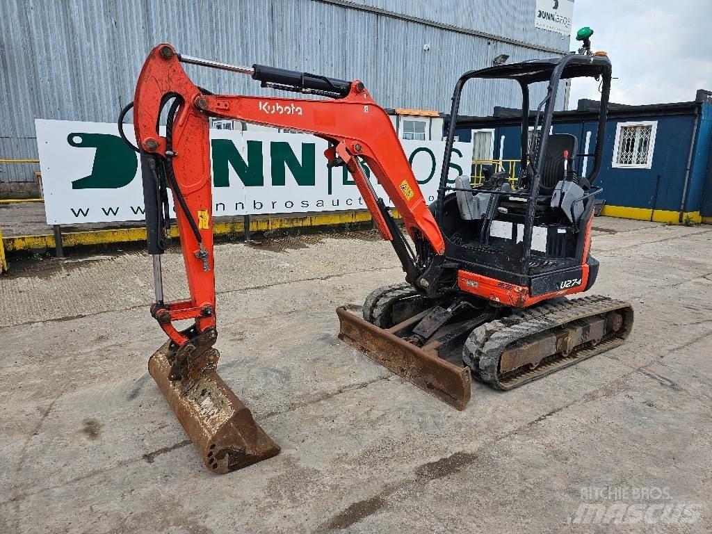 Kubota U 27-4 Міні-екскаватори < 7т