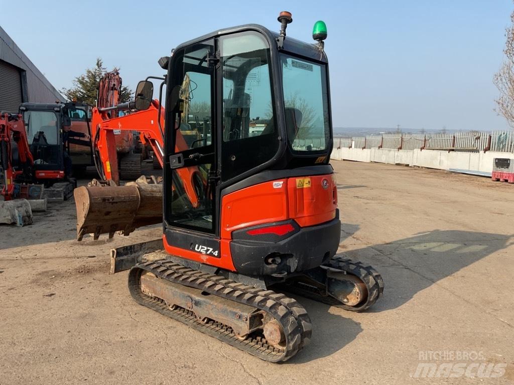 Kubota U27-4 Міні-екскаватори < 7т