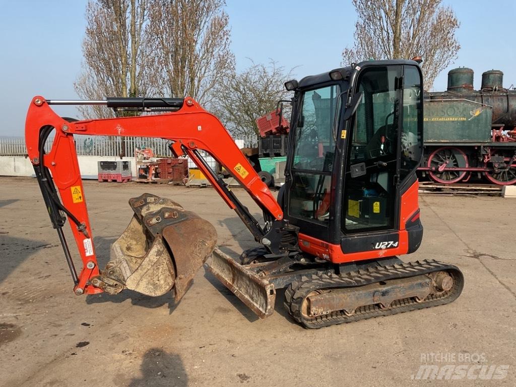 Kubota U27-4 Міні-екскаватори < 7т