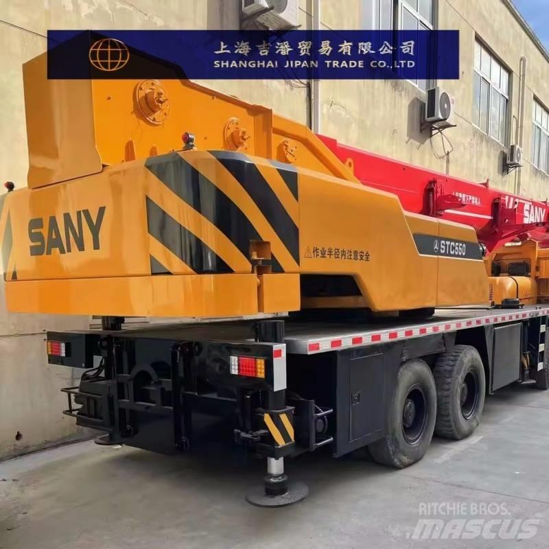 Sany stc550 автокрани