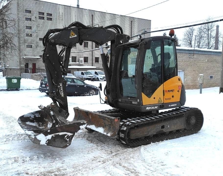 Mecalac 8 M CR Гусеничні екскаватори