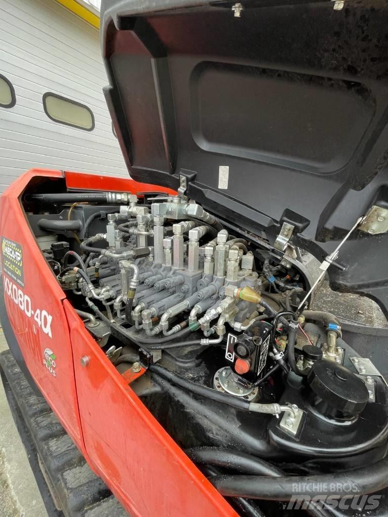 Kubota KX 080-4 Середні екскаватори 7т. - 12т.