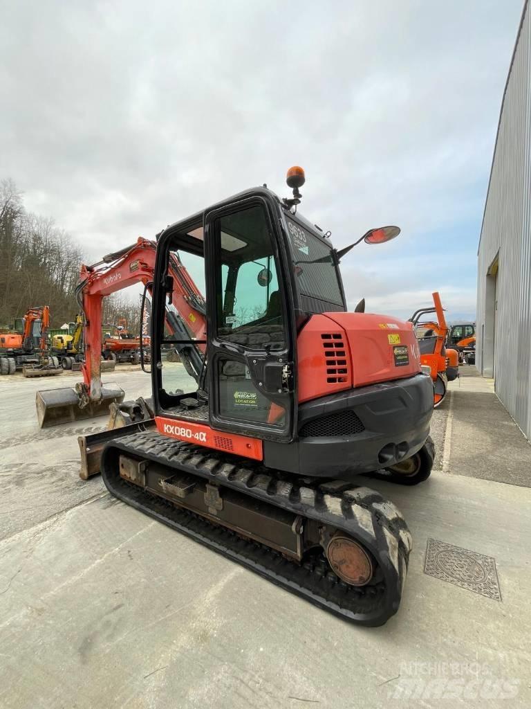 Kubota KX 080-4 Середні екскаватори 7т. - 12т.