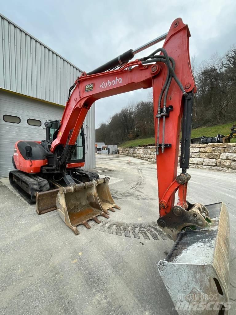 Kubota KX 080-4 Середні екскаватори 7т. - 12т.