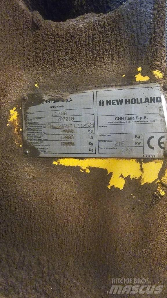 New Holland W 270 B Фронтальні навантажувачі