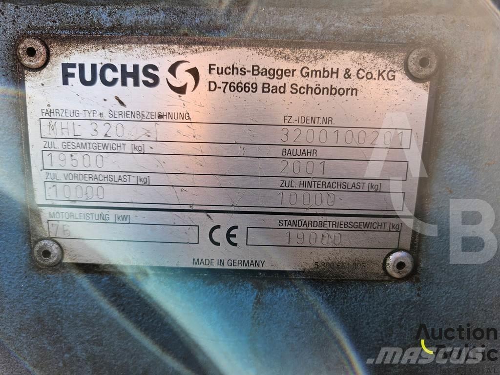 Fuchs MHL 320 Колісні екскаватори