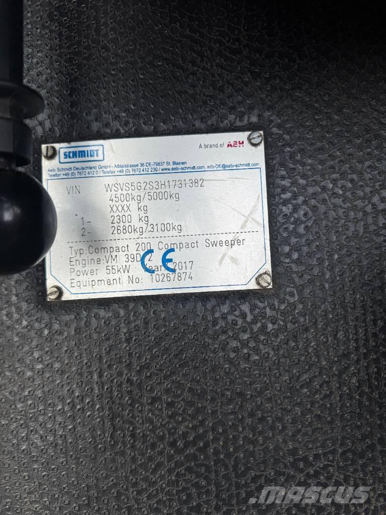 Schmidt Swingo 200 Підмітальні машини
