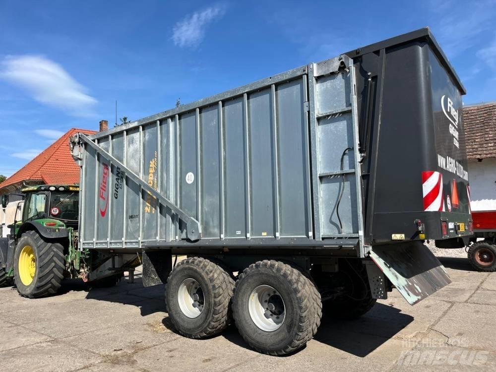 Fliegl ASW 271 Напівпричепи-платформи/бічне розвантаження
