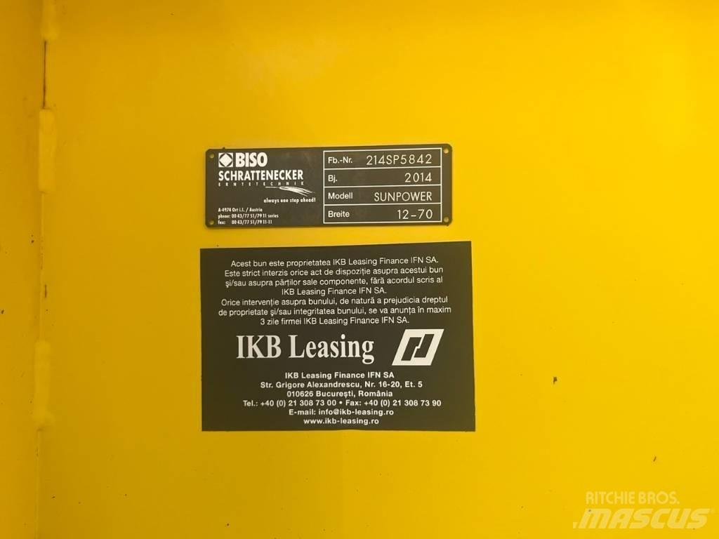 Biso SUNPOWER Додаткове обладнання для збиральних комбайнів