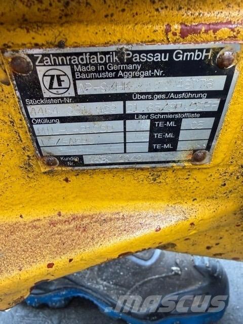 Terex USED AXLES ZF Зчленовані самоскиди