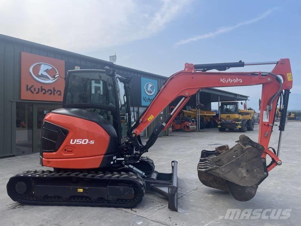 Kubota U 50-5 Міні-екскаватори < 7т
