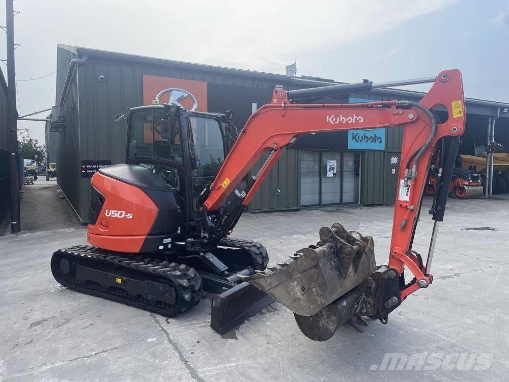 Kubota U 50-5 Міні-екскаватори < 7т