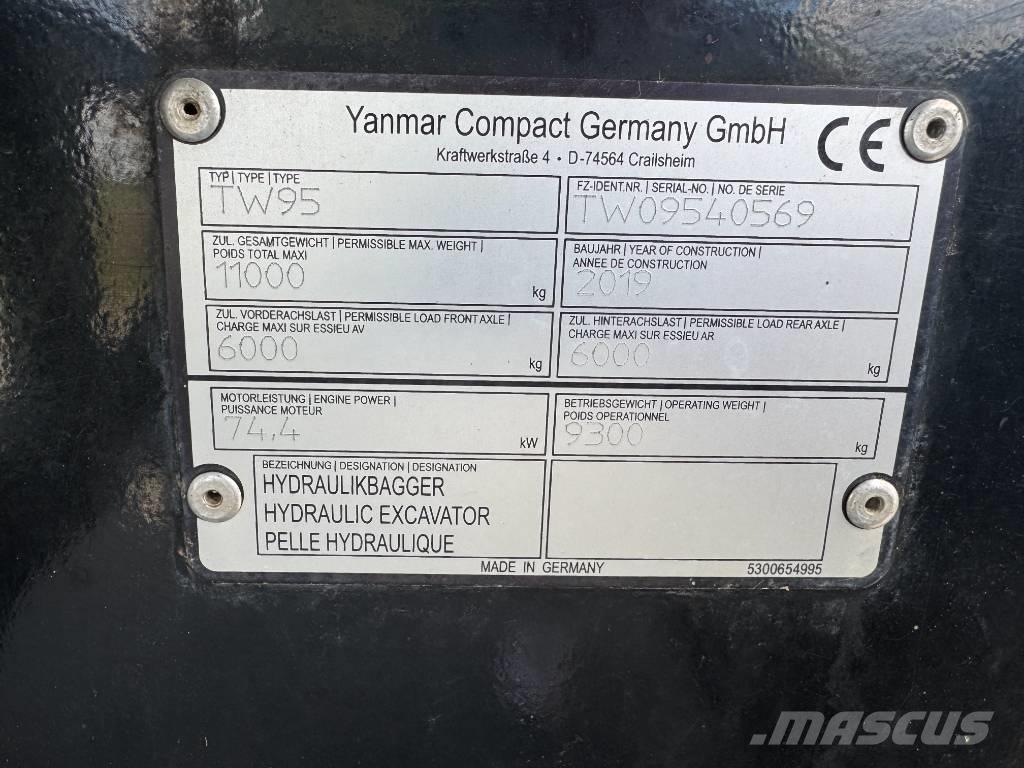 Yanmar / Schaeff TW95 Колісні екскаватори