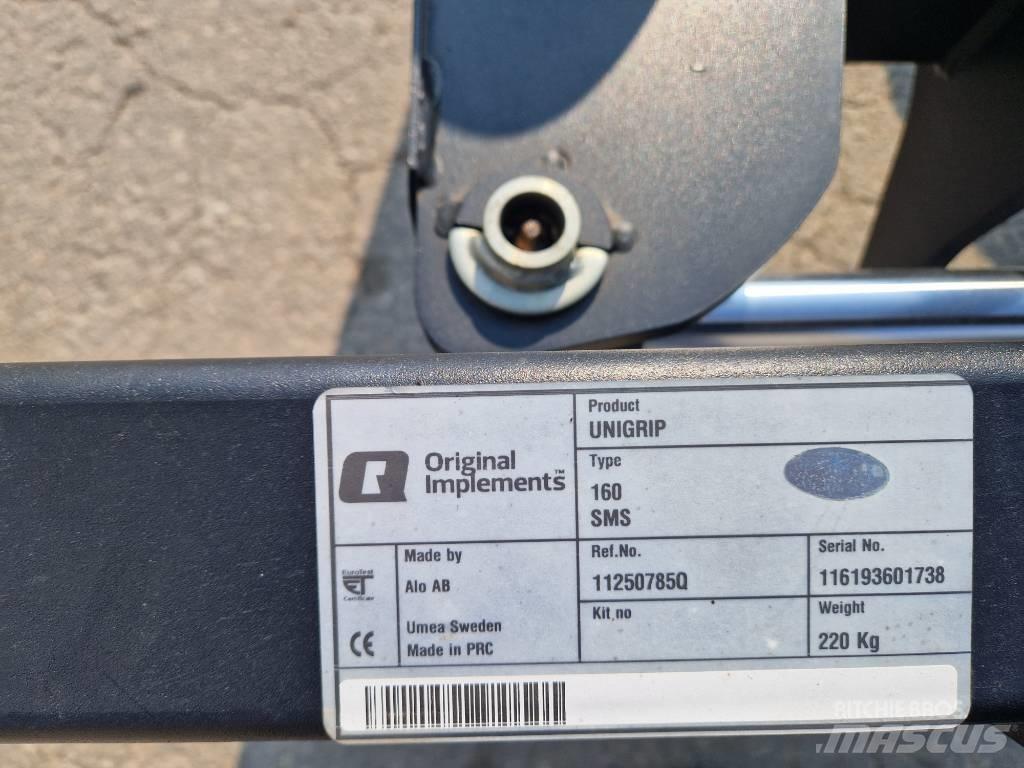 Ålö Unigrip 160 Запчастини та додаткове обладнання для фронтальних навантажувачів