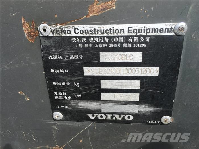 Volvo EC 210 B LC Гусеничні екскаватори