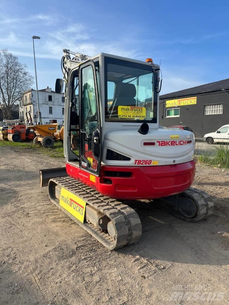 Takeuchi TB260 Міні-екскаватори < 7т