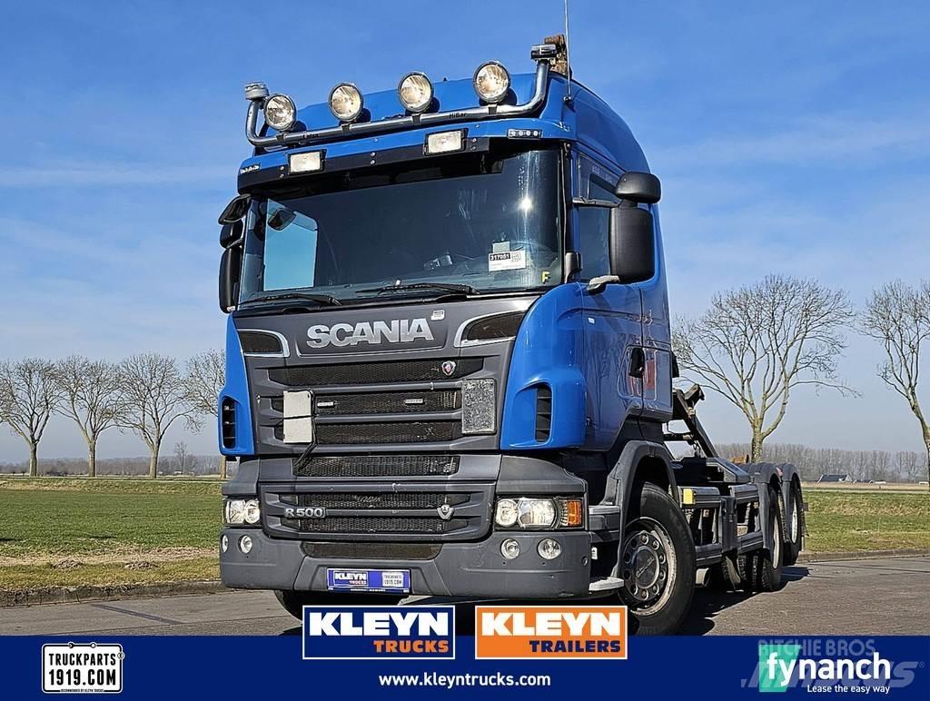Scania R500 Вантажівки з гаковим підйомом