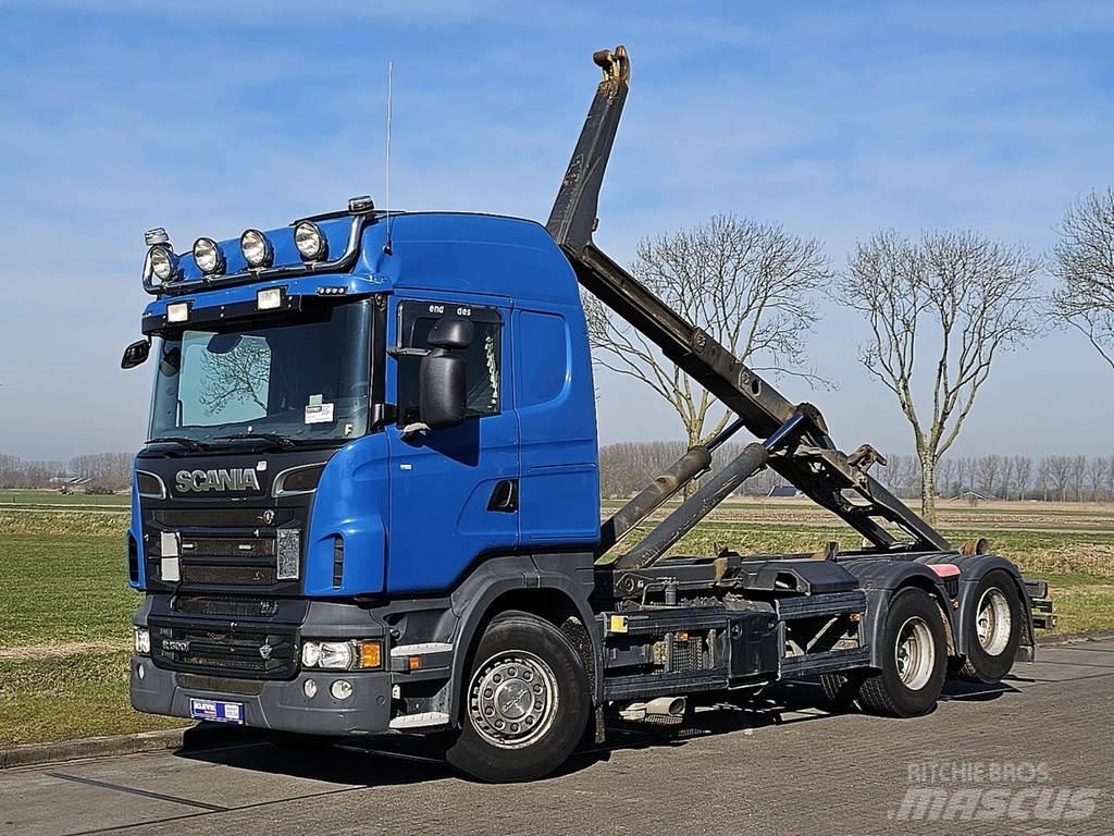 Scania R500 Вантажівки з гаковим підйомом