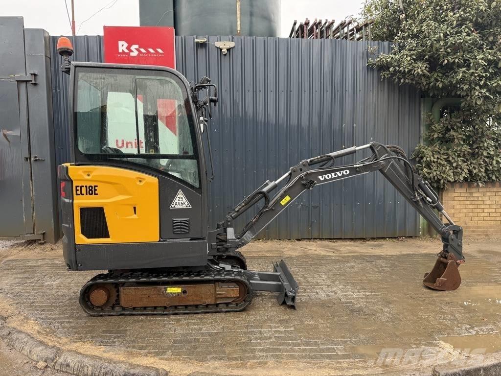 Volvo EC 18 E Міні-екскаватори < 7т
