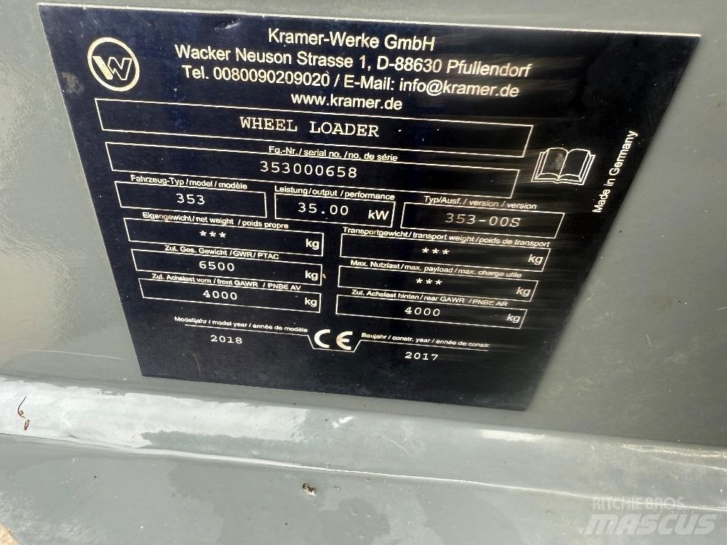 Kramer 5075 Фронтальні навантажувачі