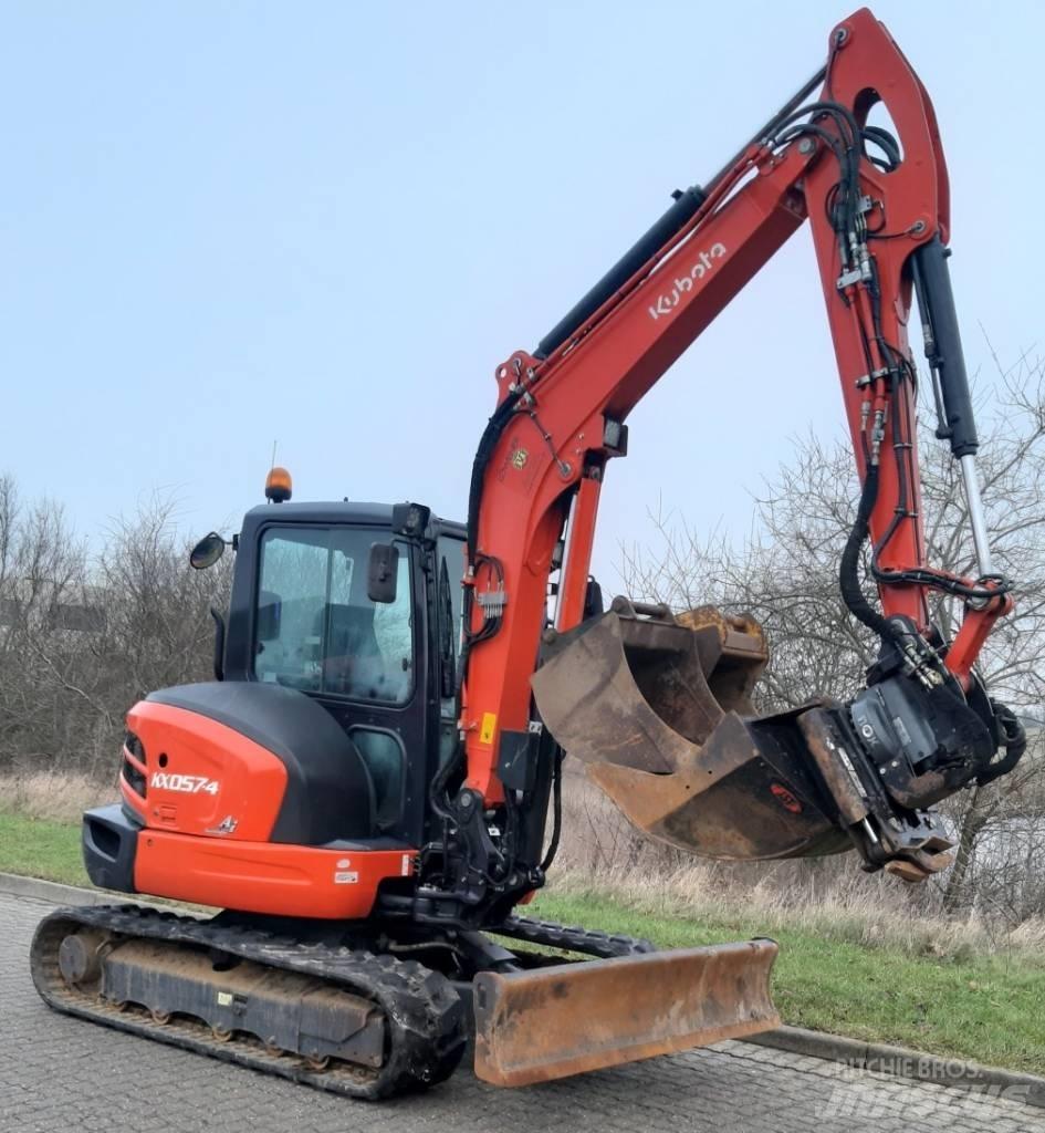 Kubota KX057-4 Міні-екскаватори < 7т