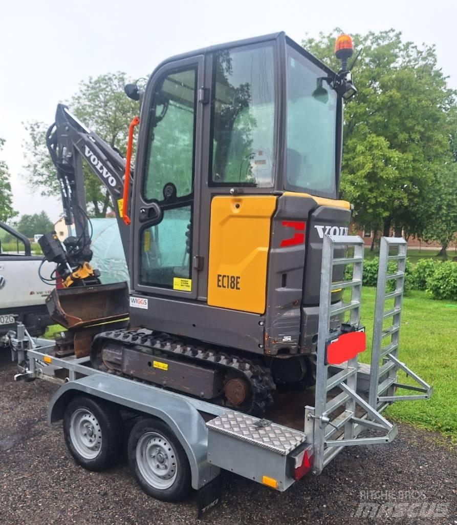 Volvo EC 18 E Міні-екскаватори < 7т
