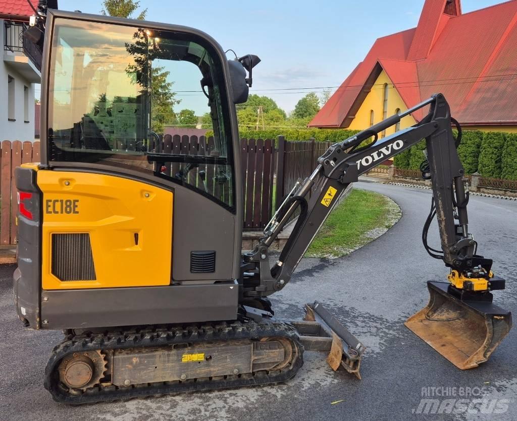 Volvo EC 18 E Міні-екскаватори < 7т