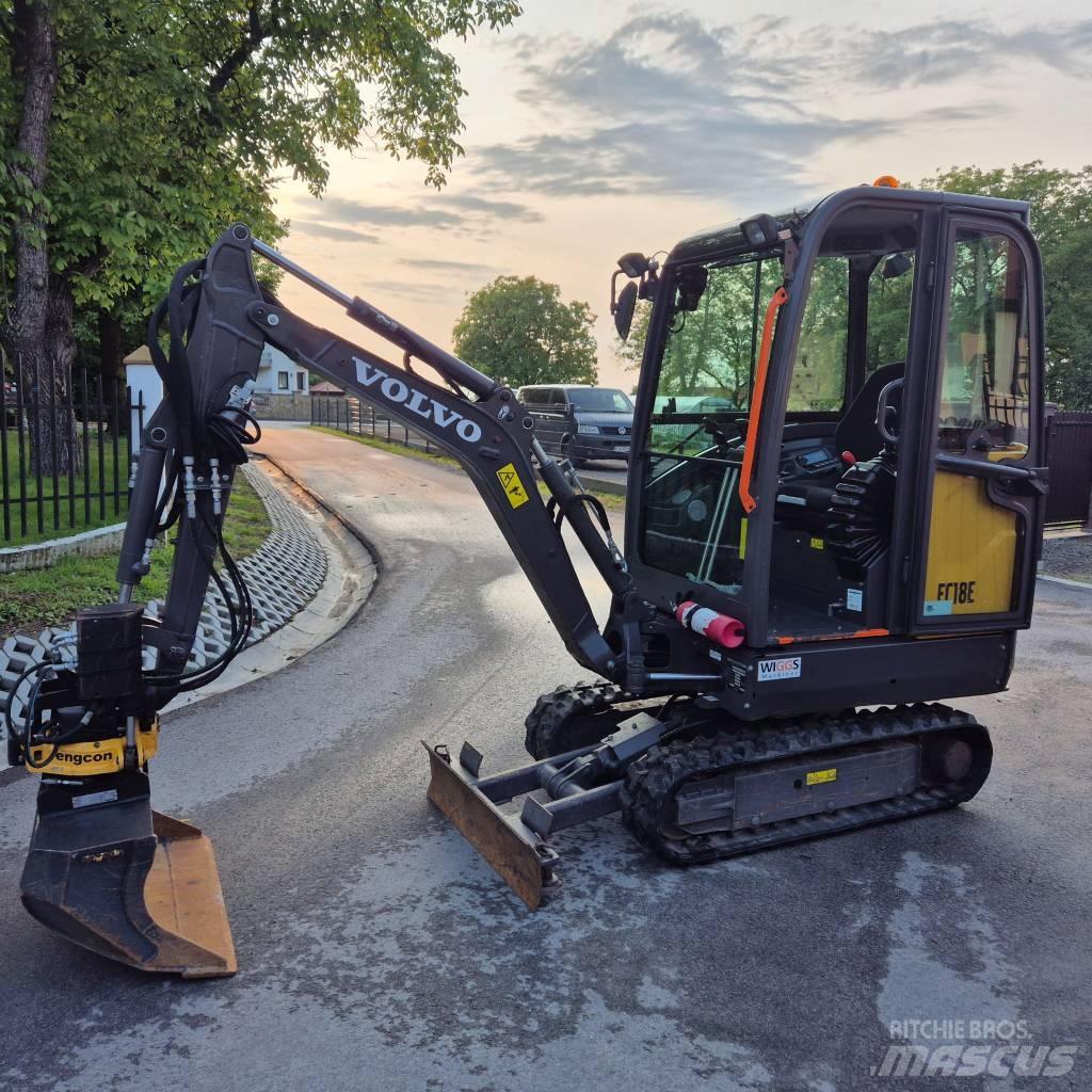 Volvo EC 18 E Міні-екскаватори < 7т
