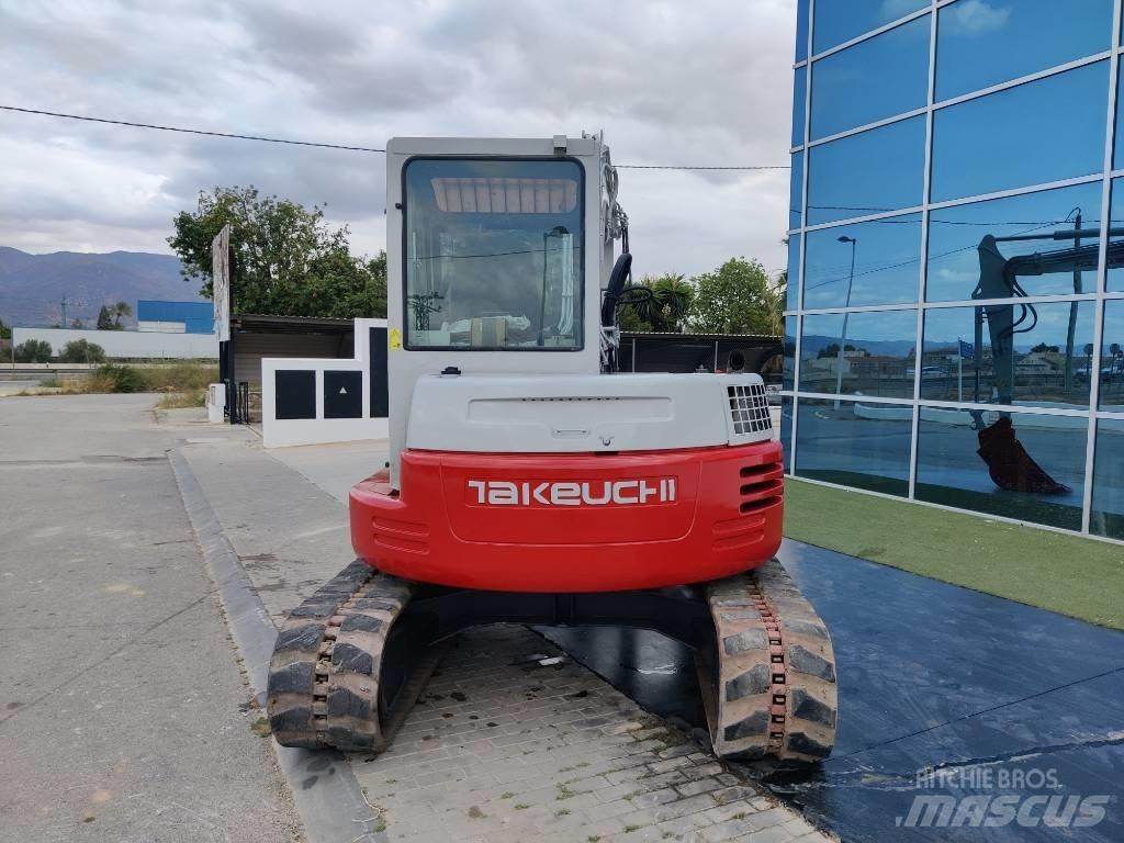 Takeuchi TB 80 FR Міні-екскаватори < 7т