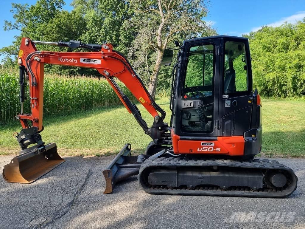 Kubota U 50-5 Міні-екскаватори < 7т