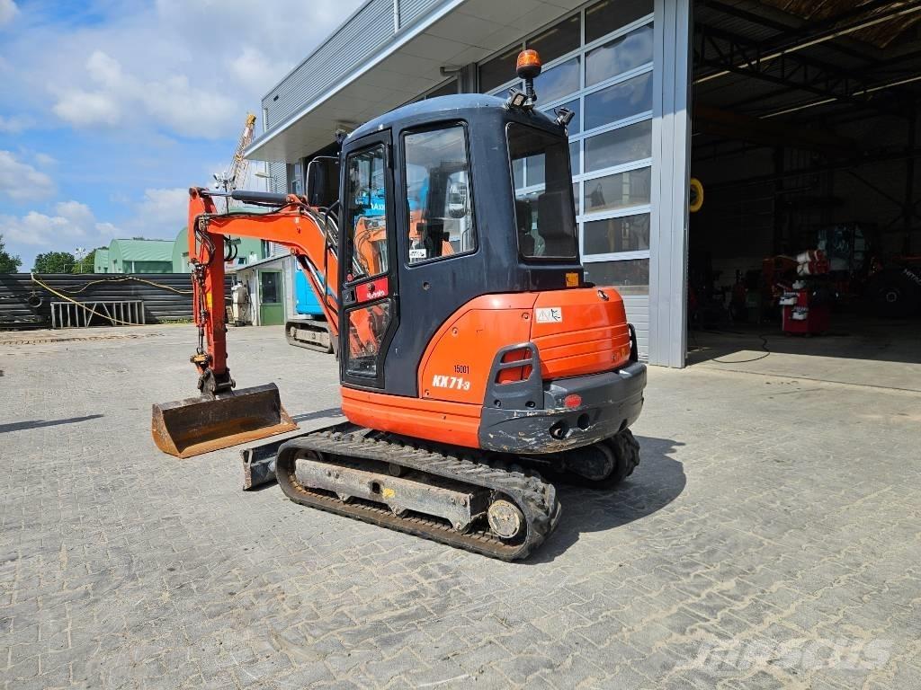Kubota KX71-3 Міні-екскаватори < 7т